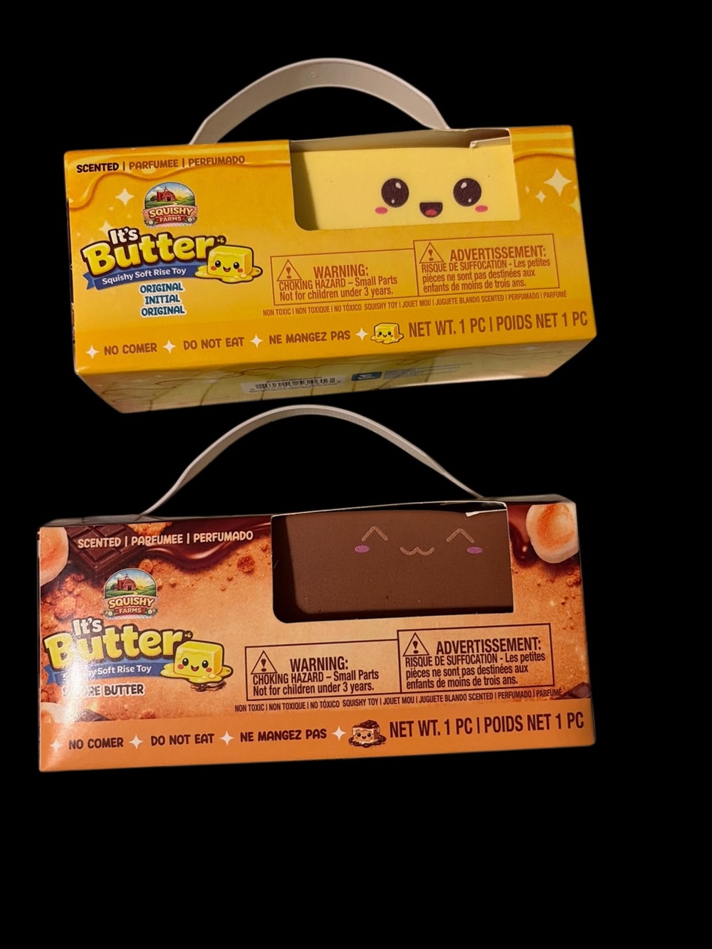 It’s Butter Scented Soft Rising Toy - Yellow and Brown